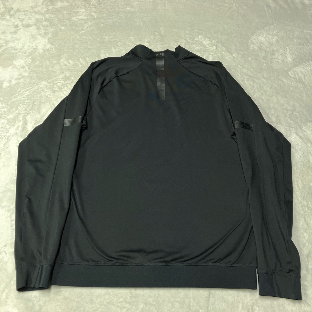 Tiger Woods Nike Tech Golf Jacket Black 1/4 Zip 2.0 Perform Sance Pullover Mens - Picture 3 of 9